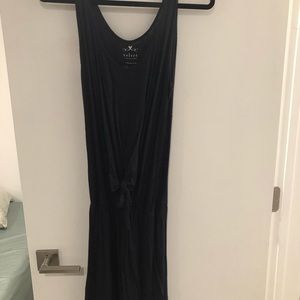 Navy blue drop waist dress by Velvet size M